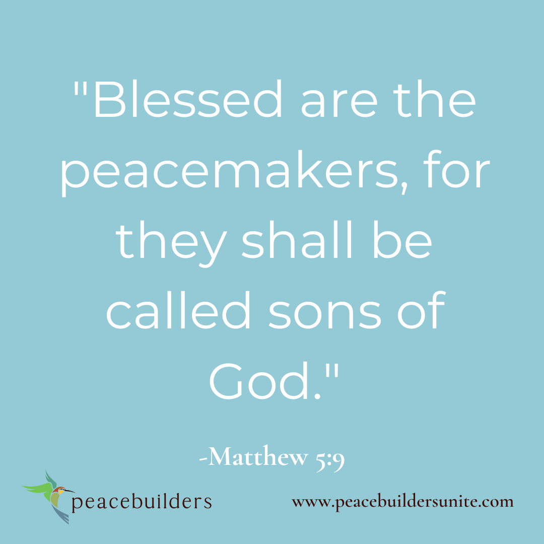 Sticker - Blessed are the peacemakers