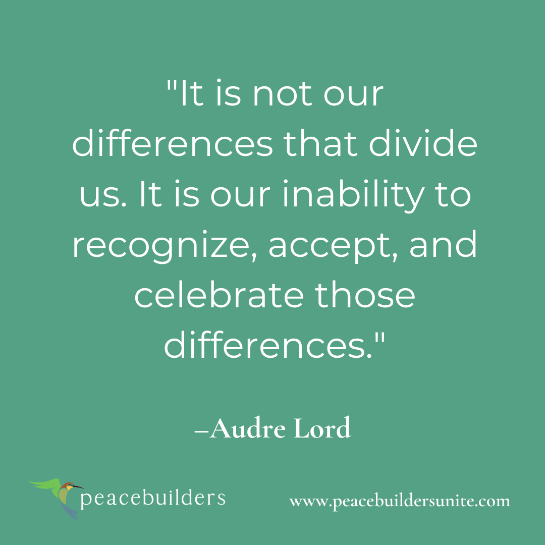 Sticker - It is not our differences that divide us