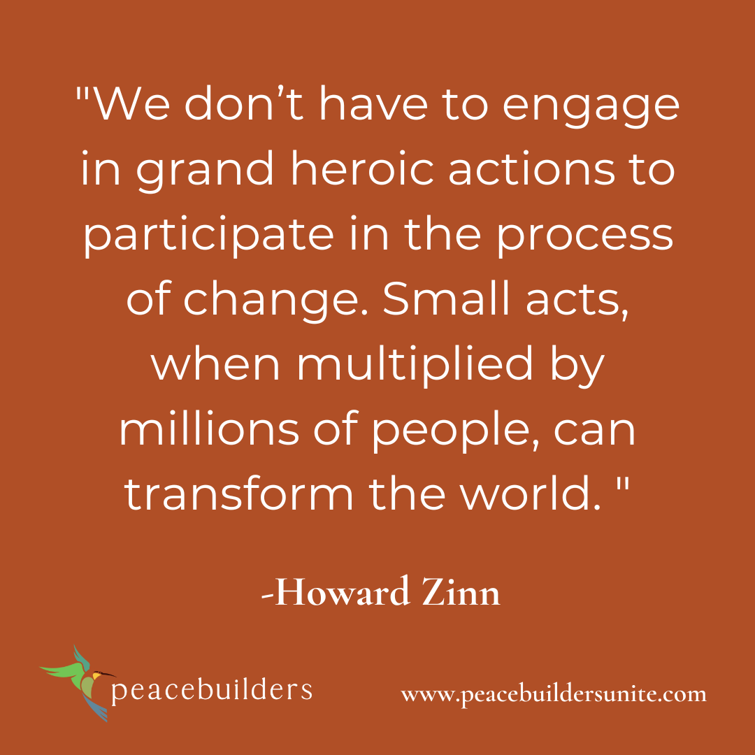 Sticker - Small acts can transform the world