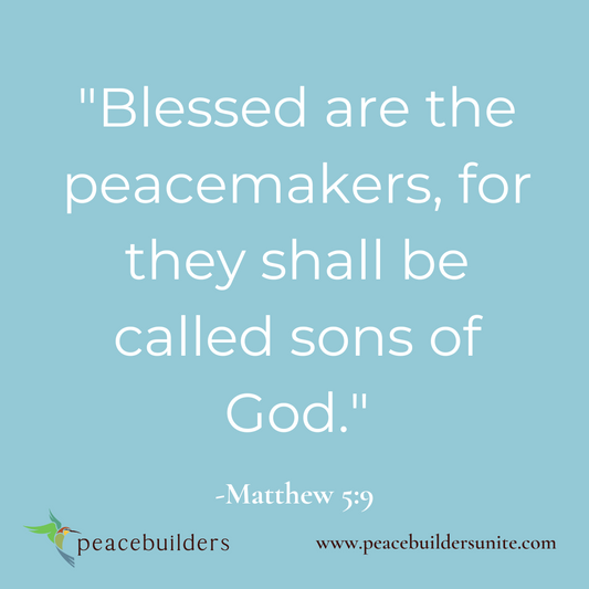 Sticker - Blessed are the peacemakers