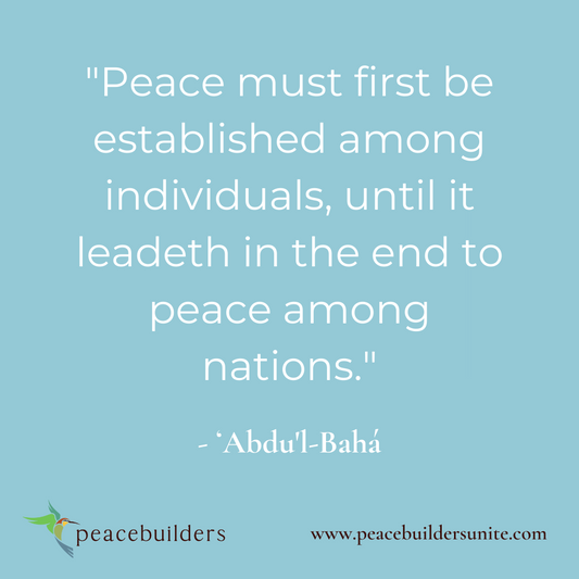 Sticker - Peace among individuals