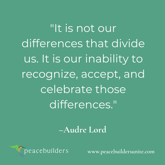 Sticker - It is not our differences that divide us